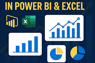 be your power bi expert and will work based on your custom requirements