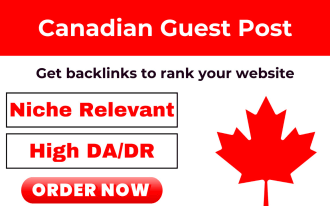 do canadian guest post on your niche relavant website