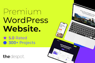design and build a premium custom wordpress website