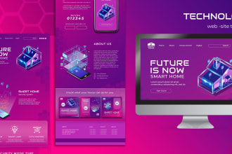 clone or design personal or portfolio website in wordpress elementor