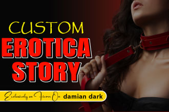 write incredible erotic stories and smut for you