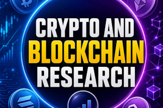 provide research reports on crypto and blockchain