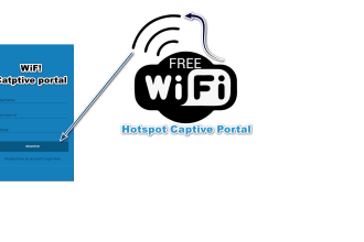 freeradius captive portal aaa authentications  hotspot router wifidog