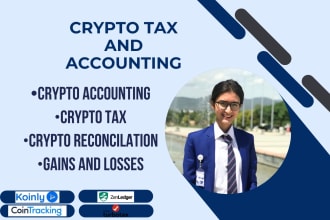 do crypto tax and crypto accounting in koinly cointracking