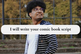 write your comic book script