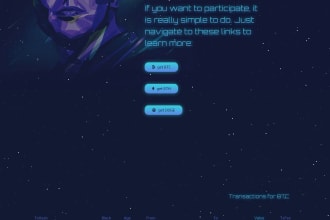 make an crypto generator plus giveaway design for you