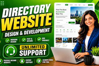 create directory and listing website for passive income