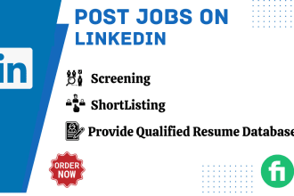 be posting jobs on linkedin to hire and recruit talent