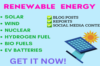 do renewable energy and sustainability research writing