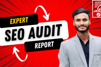 do expert on page, off page, technical seo website audit report with action plan