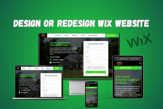 design wix website, fix wix issues, wix developer, wix velo