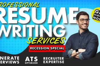 write you a professional resume cv for career advancement