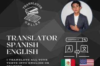 provide professional english spanish translation