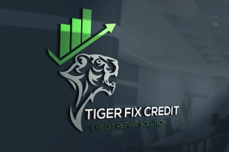 design credit card accounting, consulting and financial logo