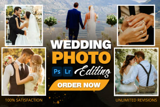 wedding photo editing and retouching service fast