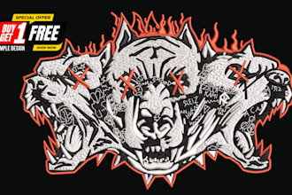 do buy 1 get 1 free embroidery digitizing logo