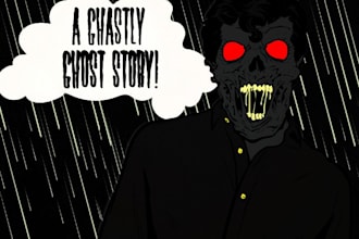 write a supernatural or paranormal horror tale