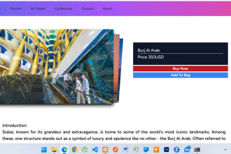 create a website using tailwind react typescript and inertia