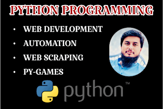 do python programming python project python assignment python web scrapping