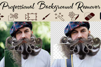 background remover and bulk images editing in 24 hours
