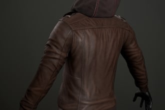 do realistic cloth sculpting, and texturing