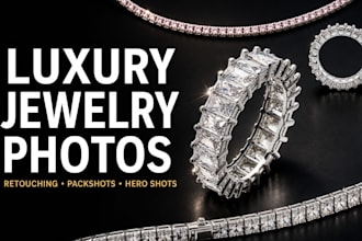 create luxury jewelry and watch product photography