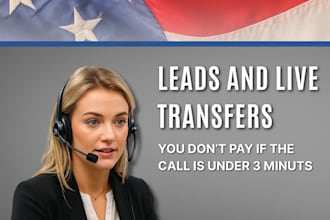 provide life insurance leads, live transfers and appointments