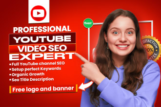 be your certified youtube channel manager SEO expert