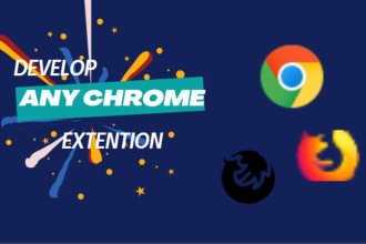 develop a stunning and fully functional chrome extension, browser extension