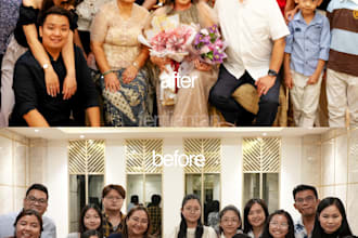edit photos or retouching service photoshop