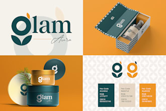 do business logo, brand identity, brand kit, brand visual with brand style guide
