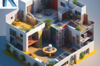 do a professional architectural project in autodesk revit