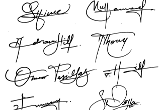 design artistic handwritten signature autograph with video tutorial