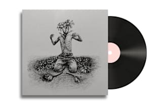 draw detailed pen and ink illustration,dark art,surrealism, for cover album etc