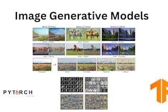 code an image generative model