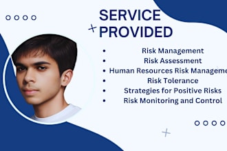 handle your risk management and risk assessment tasks