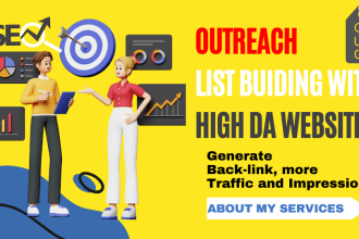 do outreach for submit guest posts, citations rank website
