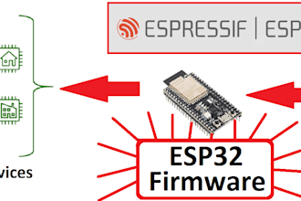 develop esp32 firmware with idf framework