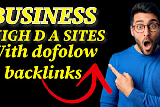 do website optimization backlinks service with high da sites