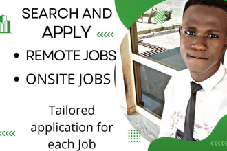 search and apply remote jobs, tailored CV and cover letter