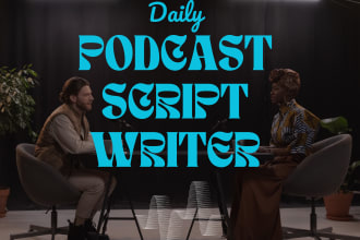 write engaging youtube video podcasts and shorts scripts