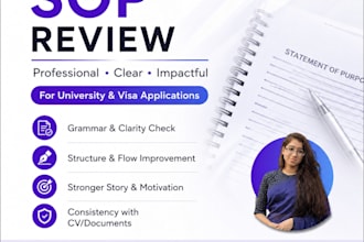 professionally review and edit your sop for student visa