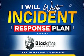 prepare an incident response plan to manage and address cybersecurity incidents