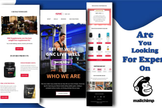 create editable mailchimp email template newsletter