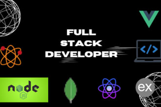 javascript react mysql express node js electron mongodb , fullstack project