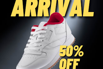 do superb shoes ads  poster flyers banner youtube thumbnail