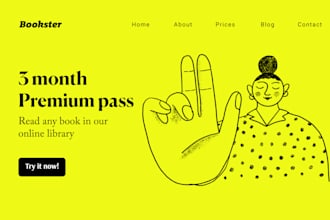 create modern black and white illustrations for authentic brands