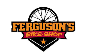 design modern awesome bike logo