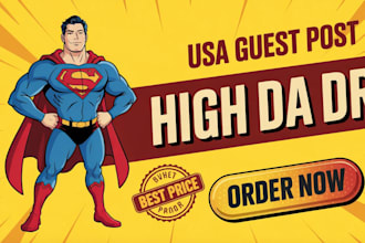 do USA and UK guest post with dofollow backlinks within 24 hours
