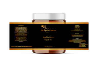 create luxury sacred, candle label  beauty logo  for your business